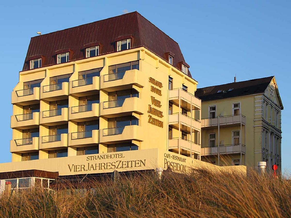 Strandhotel Vierjahreszeiten Borkum Exterior foto